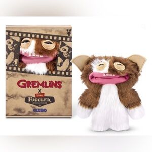 Fuggler Gremlins Gizmo Brown and White Stuffed Animal